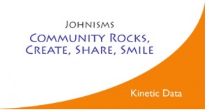 Kinetic Community rocks - create, share, and smile