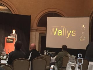 Ben Christenson presents the 2015 Wally Awards at KEG